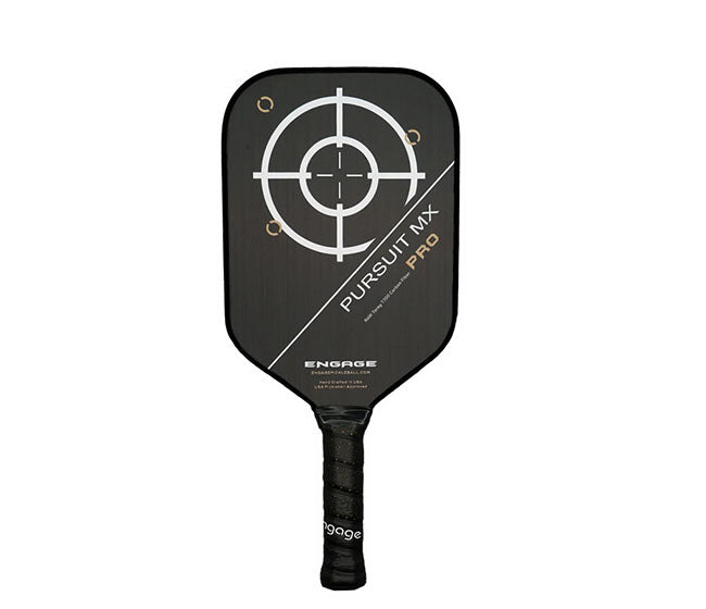 Engage Pursuit Pro Mx Raw Carbon Fiber Lite Pickleball Paddle