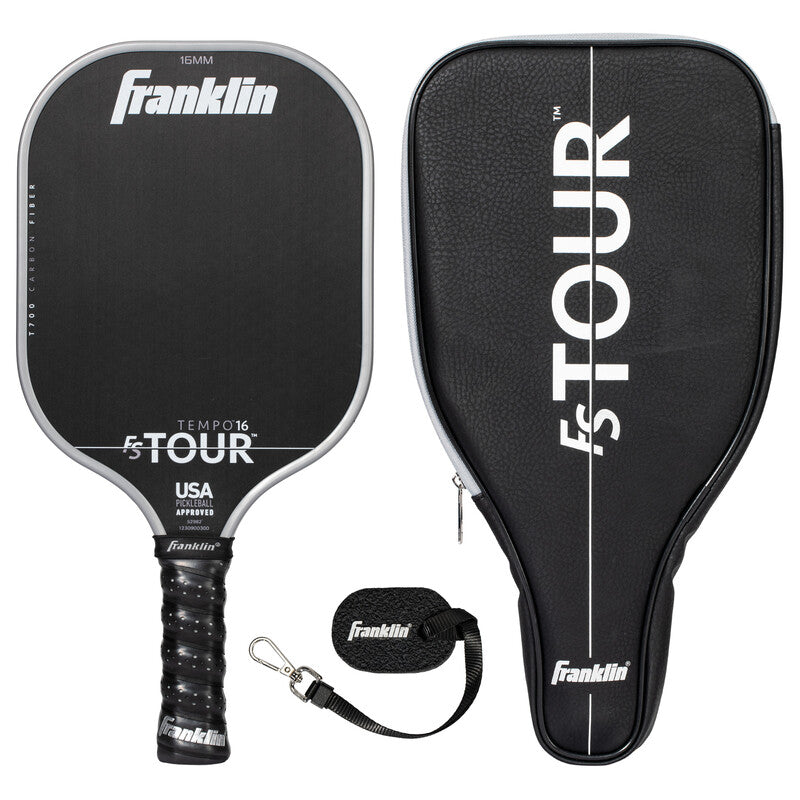 Franklin Fs Tour Tempo Pickleball Paddle Set (16Mm) (Grey)