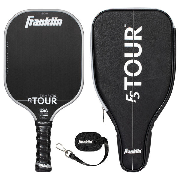 Franklin Fs Tour Tempo Pickleball Paddle Set (16Mm) (Grey)