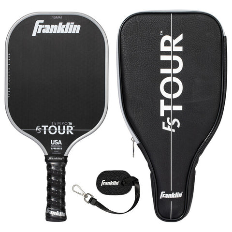 Franklin Fs Tour Tempo Pickleball Paddle Set (16Mm) (Grey)