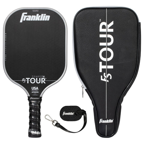 Franklin Fs Tour Tempo Pickleball Paddle Set (16Mm) (Grey)