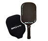 Gruvn Muvn-16X Raw Carbon Fiber Pickleball Paddle (Mint W/White)