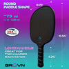 Gruvn Raw-16R Carbon Fiber Pickleball Paddle (Blue)
