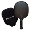 Gruvn Raw-16R Carbon Fiber Pickleball Paddle (Blue)