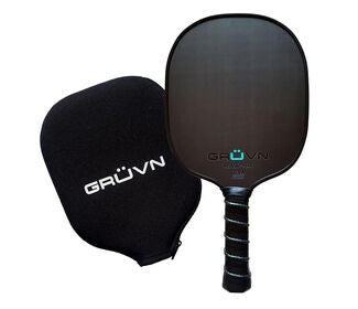 Gruvn Raw-16R Carbon Fiber Pickleball Paddle (Blue)