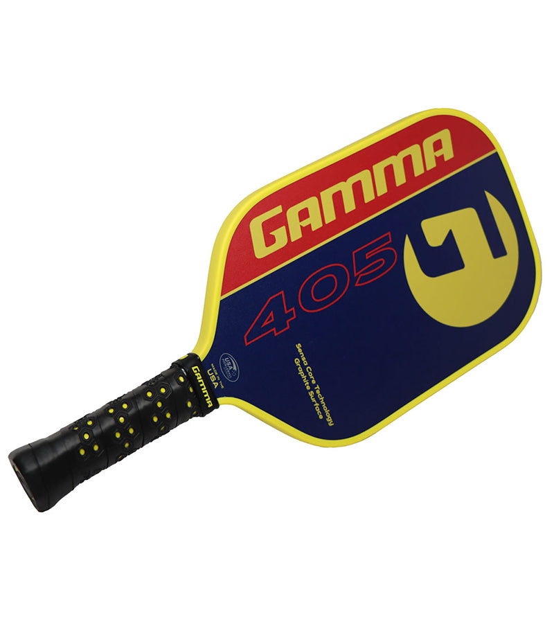 Gamma 405 Pickleball Paddle (Blue/Yellow) Gamma