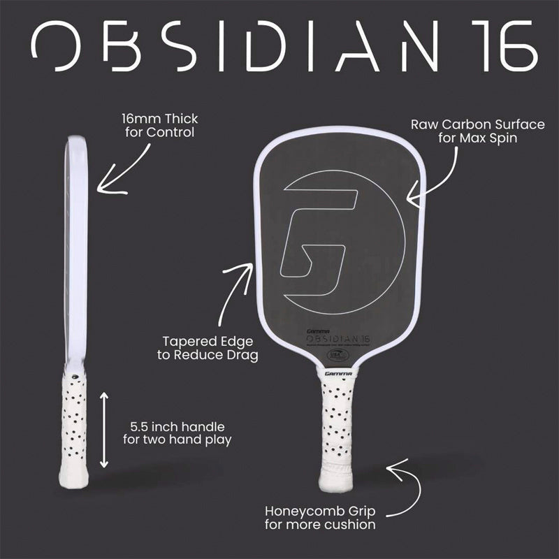 Gamma Obsidian 16Mm (Black/White)