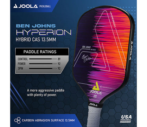 Joola Ben Johns Hyperion Cas 13.5Mm Pickleball Paddle