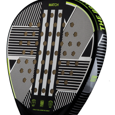 Adidas Padel Match Light 3.3 Black/Lime (2024)