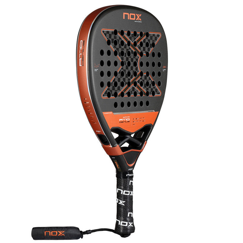 Nox Padel At10 Genius Attack 12K Agustin Tapia 2025 NOX YPADN9-BK/OR-OS