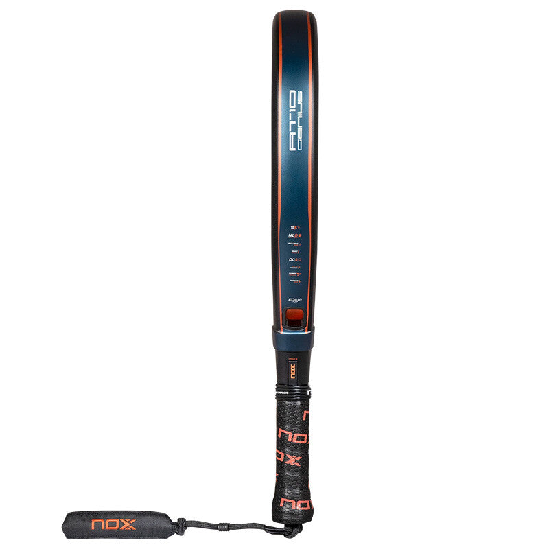 Nox Padel At10 Genius Attack 18K Alum Agustin Tapia 2025 NOX YPADNB-BLK-OS