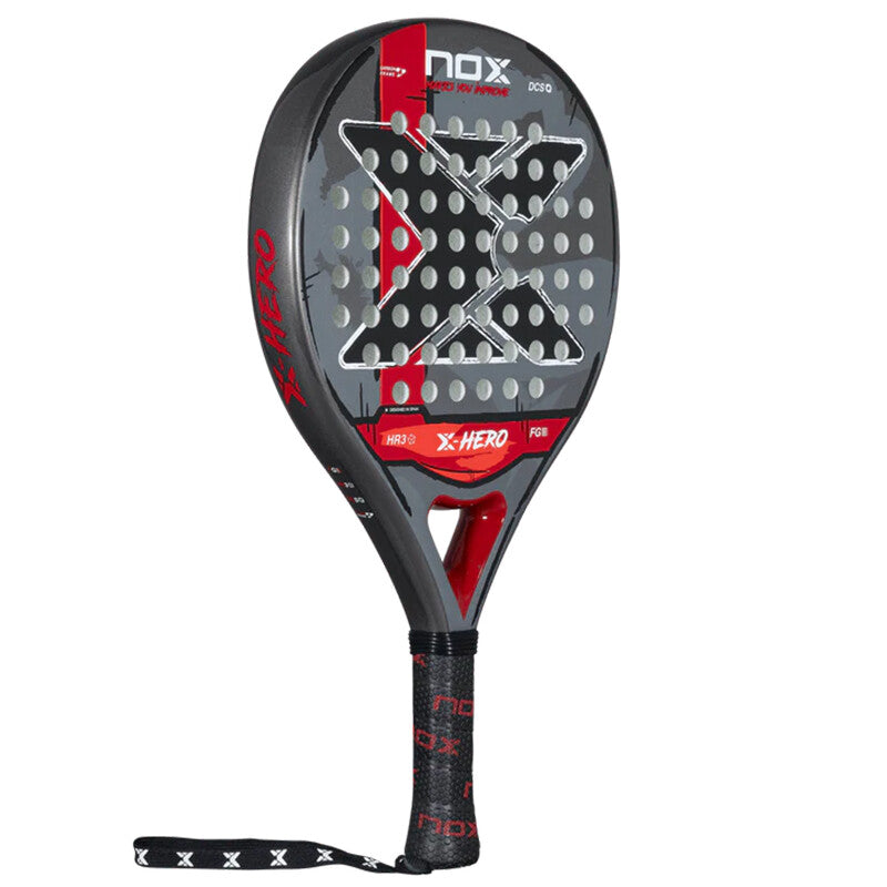 Nox Padel X-Hero Red 2026 NOX YPADNQ-GY/RD-OS