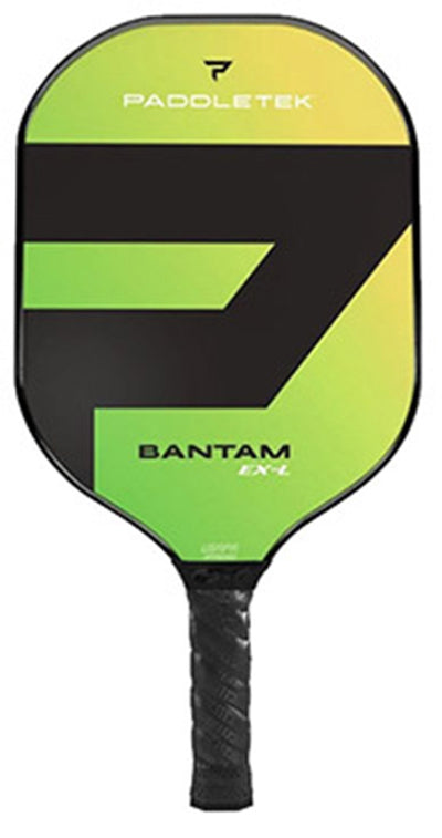 Paddletek Bantam Ex-L Pro Thin Grip Paddle (Yellow) Paddletek