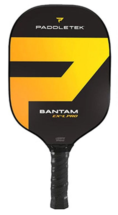 Paddletek Bantam Ex-L Pro Thin Grip Paddle (Yellow) Paddletek