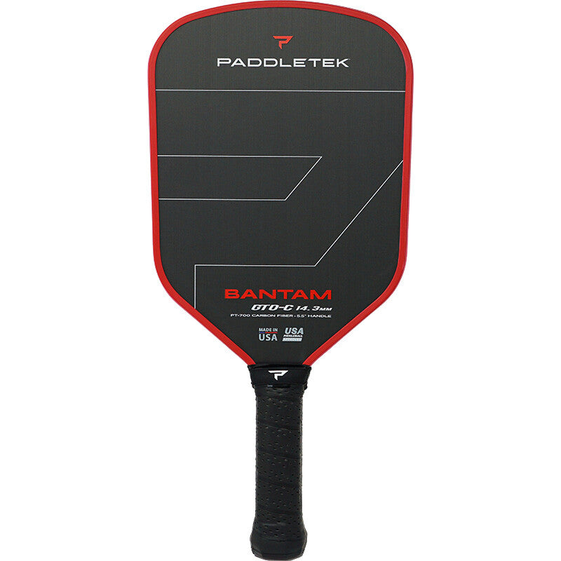 Paddletek Bantam Gto-C 14.3 Pickleball Paddle (Red)