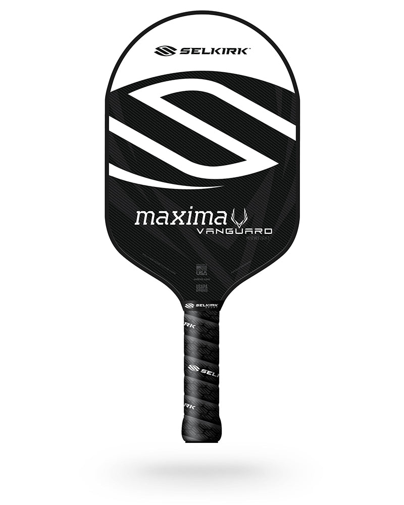 Selkirk Vanguard Hybrid Maxima Pickleball Paddle (2021) (Black) Selkirk