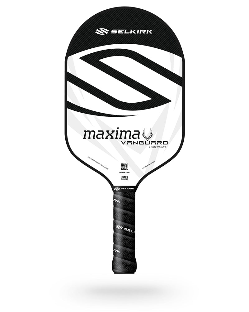 Selkirk Vanguard Hybrid Maxima Light Pickleball Paddle (2021) (Black)
