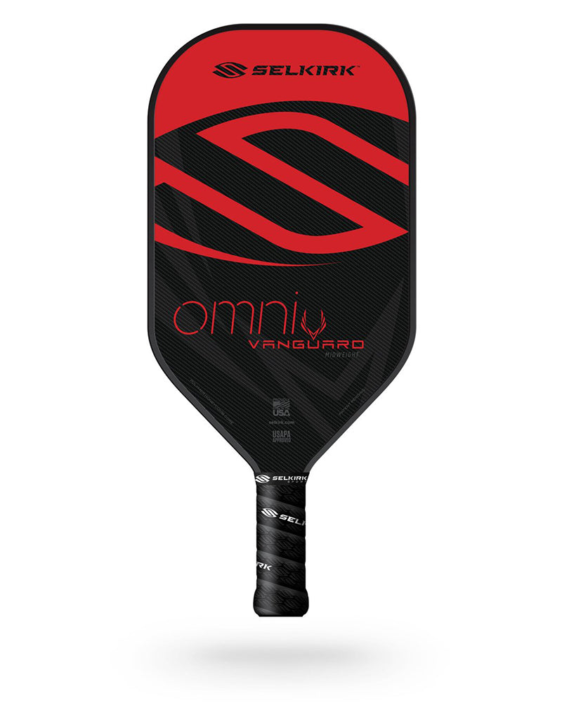 Selkirk Vanguard Hybrid Omni Pickleball Paddle (Red) Selkirk
