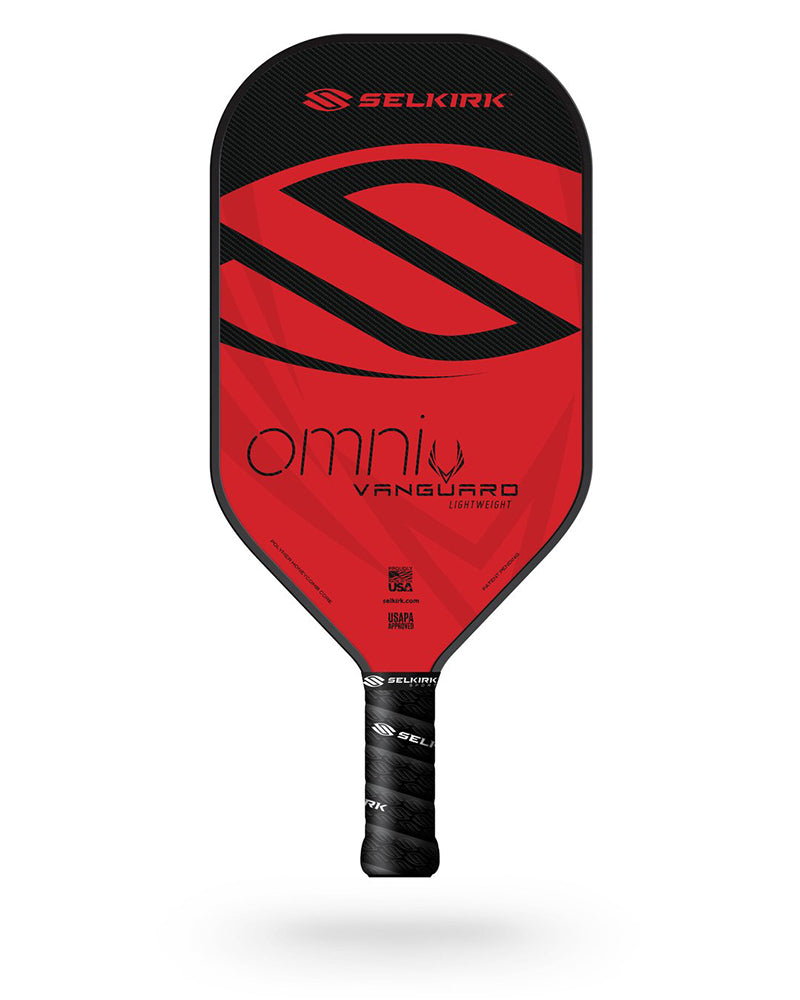 Selkirk Vanguard Hybrid Omni Light Pickleball Paddle (Red) Selkirk