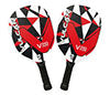 Vulcan V310 Pickleball 2 Paddle Set (Rouge Red Geo)