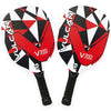 Vulcan V310 Pickleball 2 Paddle Set (Rouge Red Geo)