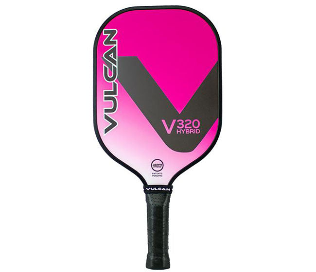 Vulcan V320 Hybrid Pickleball Paddle (Pink Wave)