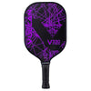Vulcan V330 Hybrid Pickleball Paddle (Purple Lazer)