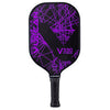 Vulcan V330 Hybrid Pickleball Paddle (Purple Lazer)