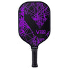 Vulcan V330 Hybrid Pickleball Paddle (Purple Lazer)