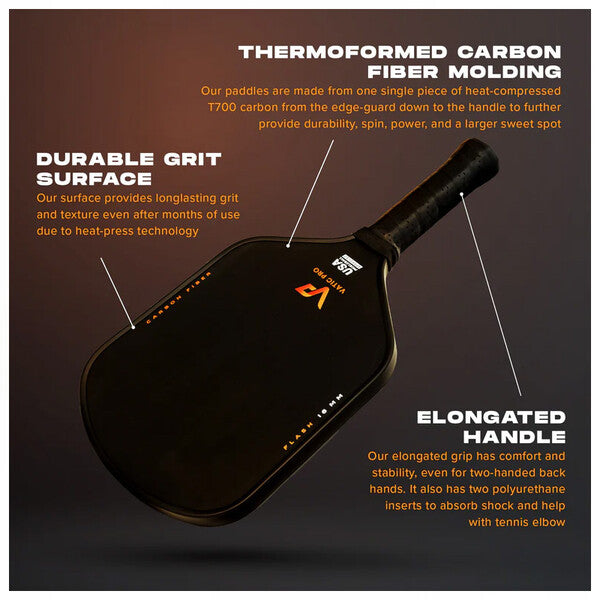 Vatic Pro Flash Pickleball Paddle (14Mm)