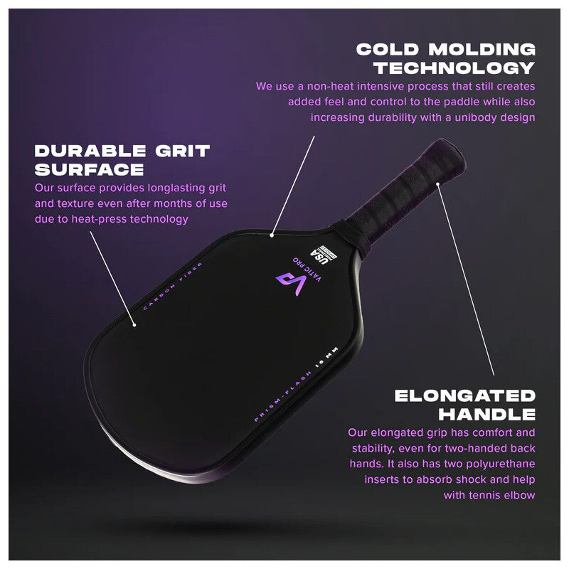 Vatic Pro Prism Flash Pickleball Paddle (14Mm) Vatic Pro