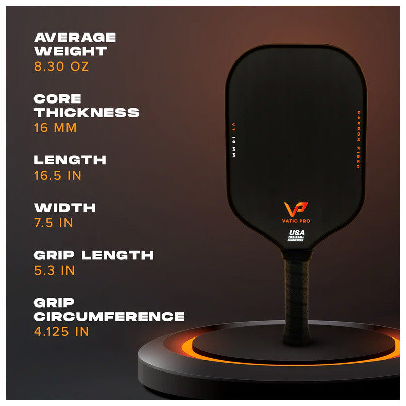 Vatic Pro V7 Pickleball Paddle (16Mm) Vatic Pro