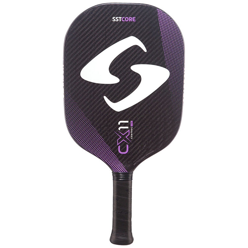 Gearbox Cx11Q Control Pickleball Paddle (Thin Grip)(Purple) Gearbox