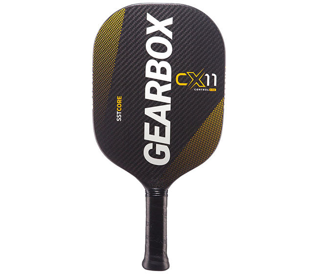Gearbox Cx11Q Control Pickleball Paddle (Thin Grip)(Yellow)