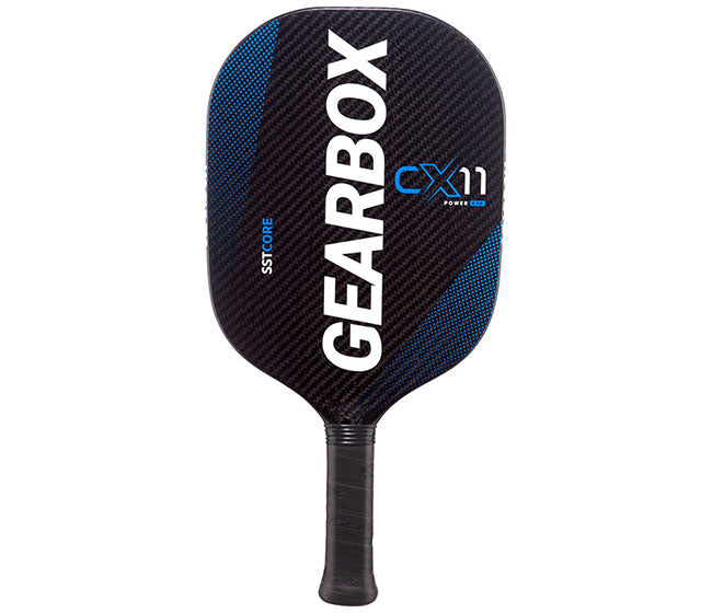 Gearbox Cx11Q Power Pickleball Paddle (Standard Grip)(Blue)