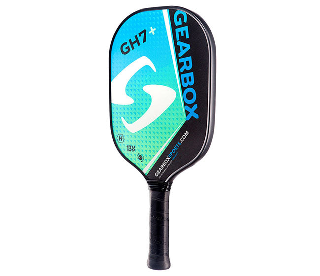 Gearbox Gh7+ Pickleball Paddle (4" Grip) (Blue/Green)