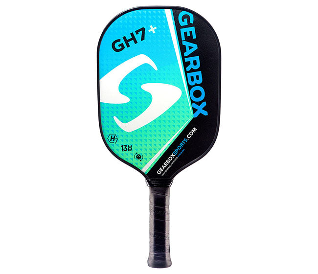Gearbox Gh7+ Pickleball Paddle (4" Grip) (Blue/Green)
