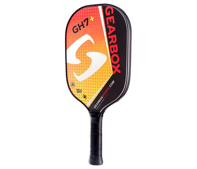 Gearbox Gh7+ Pickleball Paddle (4" Grip) (Red/Yellow)