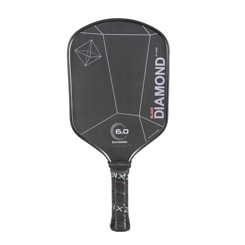 Six Zero Black Diamond Power 16Mm Pickleball Paddle Six Zero