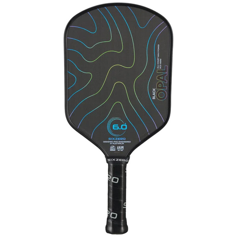 Six Zero Black Opal 14Mm Pickleball Paddle