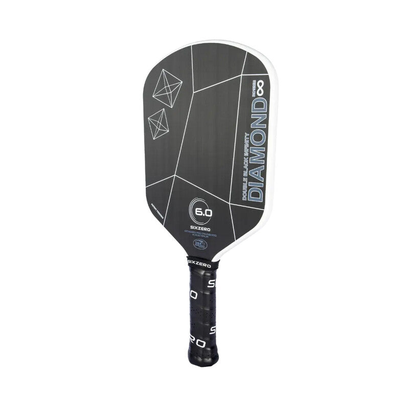 Six Zero Infinity Edgeless Double Black Diamond Control Pickleball Paddle Six Zero