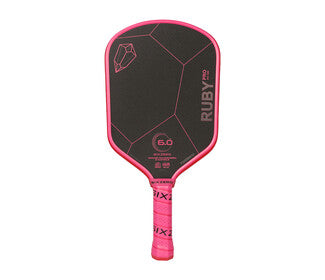 Six Zero Ruby Pro 14Mm Pickleball Paddle (Black/Pink)