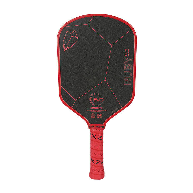 Six Zero Ruby Pro 14Mm Pickleball Paddle (Black/Pink) Six Zero