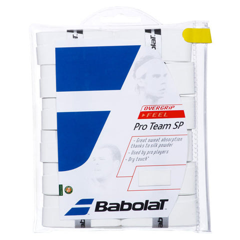Babolat Pro Team SP Tennis Overgrips 12 Pack White