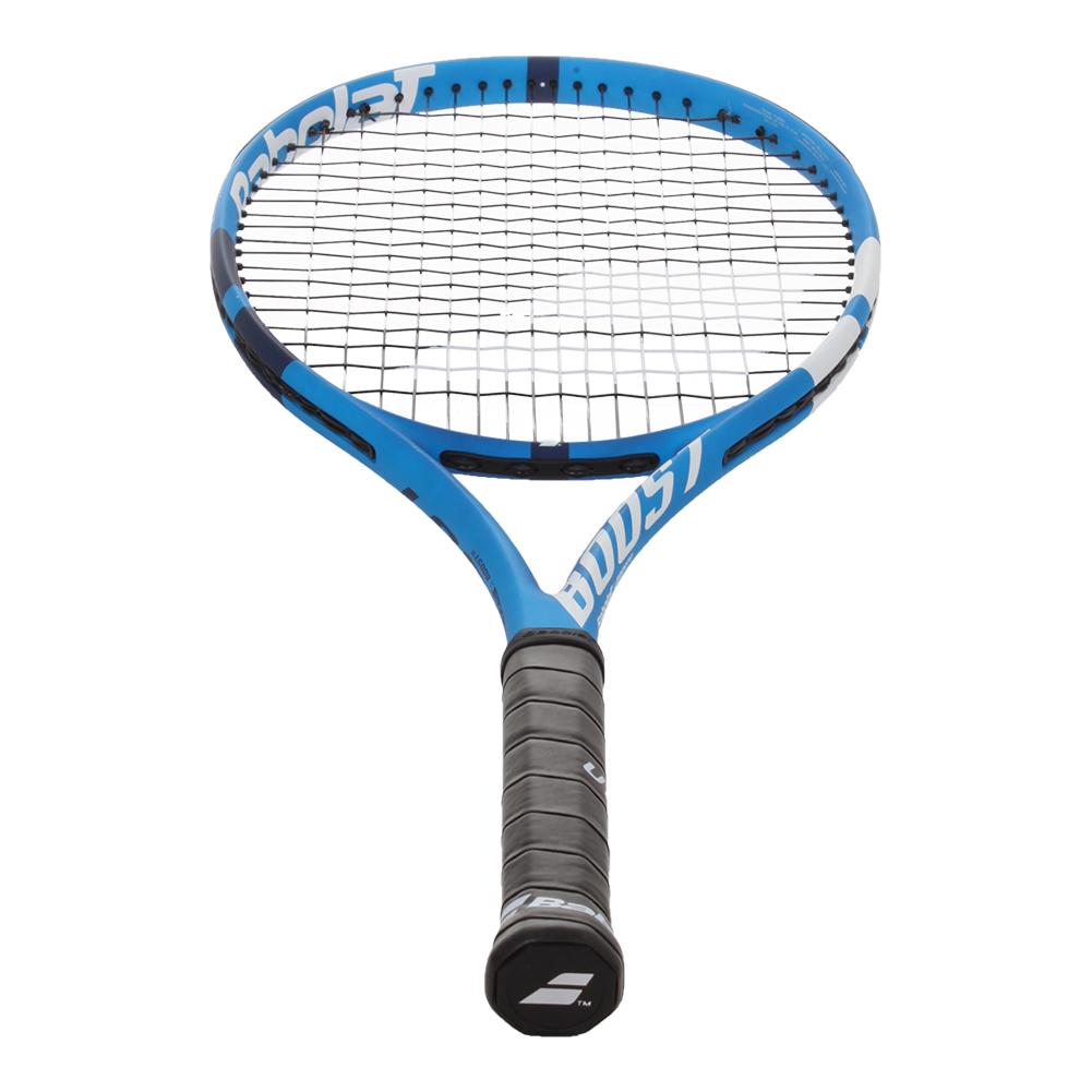 Babolat Boost D Prestrung Blue Tennis Racquet - Easy Maneuverability and a Quick Swing Speed
