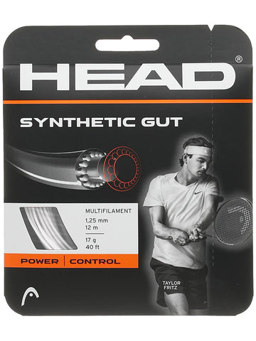 Head Synthetic Gut 17g (White)
