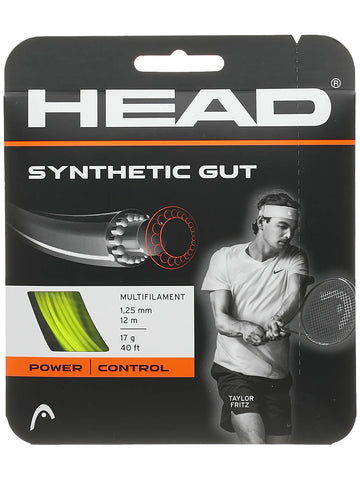Head Synthetic Gut 17g (Yellow)