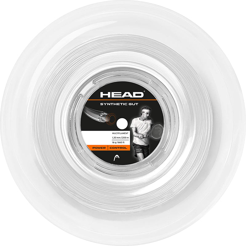 Head Synthetic Gut 16g Reel 660' (White)