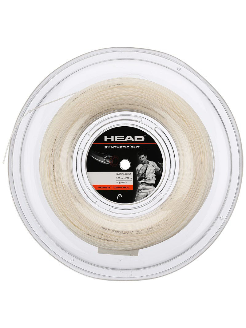 Head Synthetic Gut 17g Reel 660' (White)