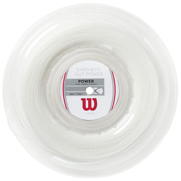 Wilson Synthetic Gut Power 16g Reel 660' (White)